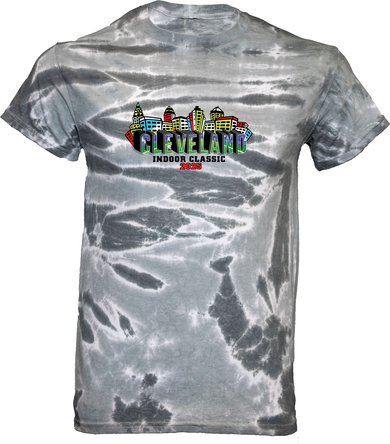 Tie-Dye Short Sleeves - 2025 Cleveland Indoor Classic Girls