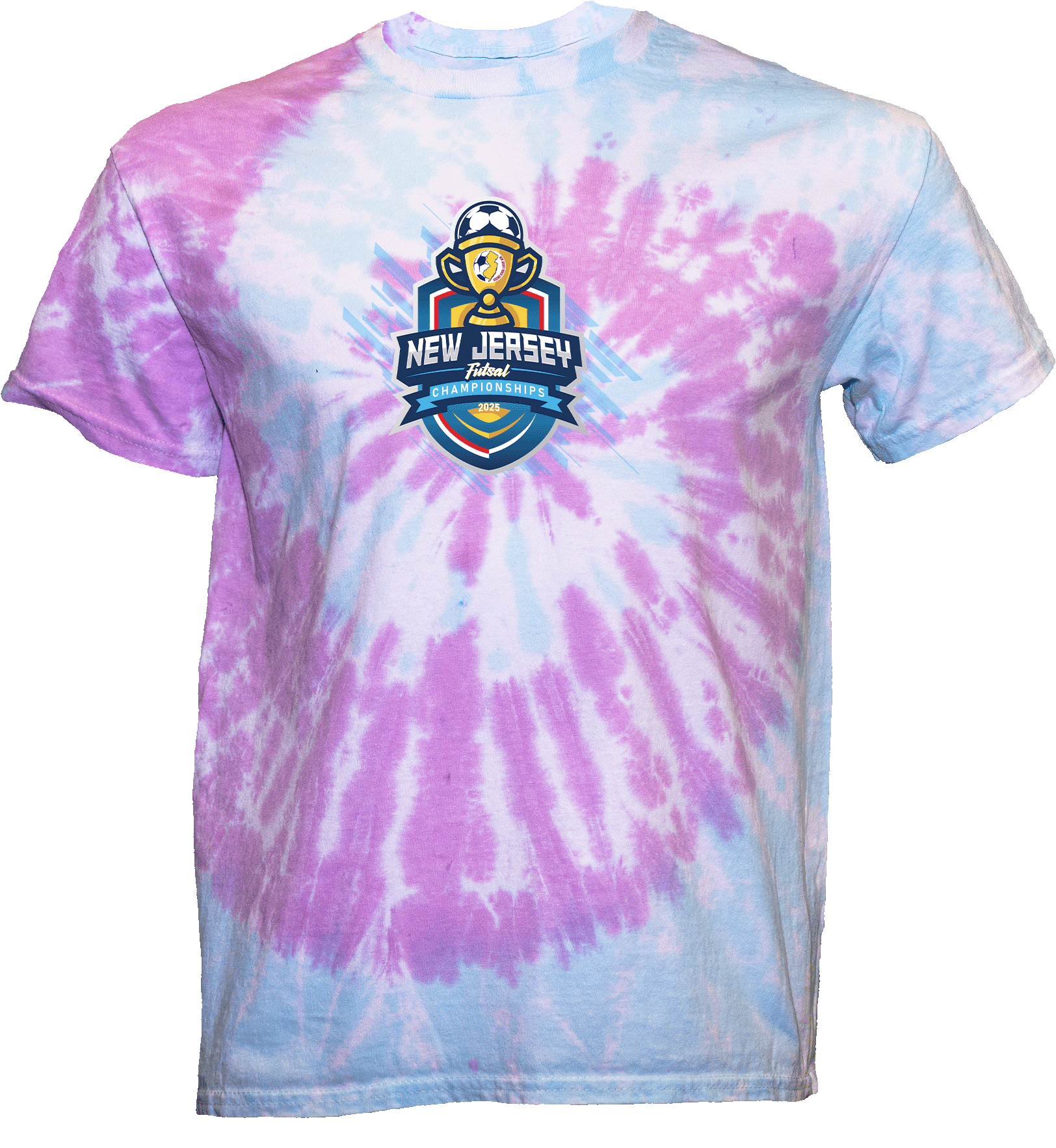 Tie-Dye Short Sleeves - 2025 NJYS Futsal Championships