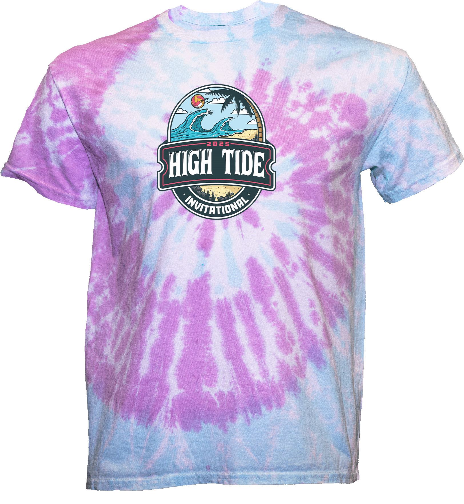 Tie-Dye Short Sleeves - 2025 High Tide Invitational