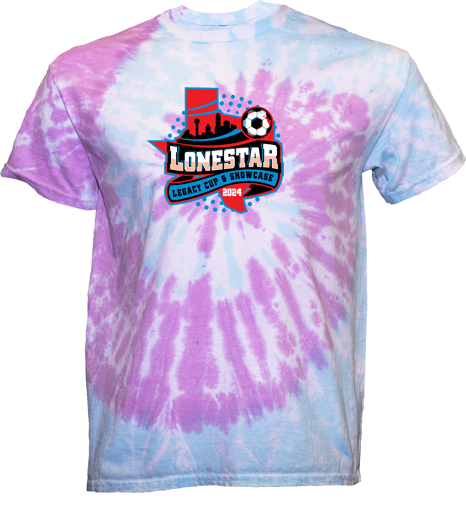 Tie-Dye Short Sleeves - 2024 Lonestar Legacy Cup & Showcase