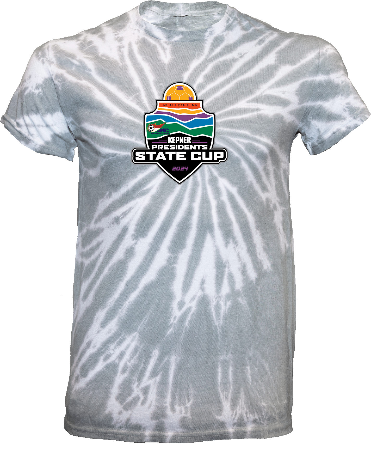 Tie-Dye Short Sleeves - 2024 USYS NC Presidents Cup Fall