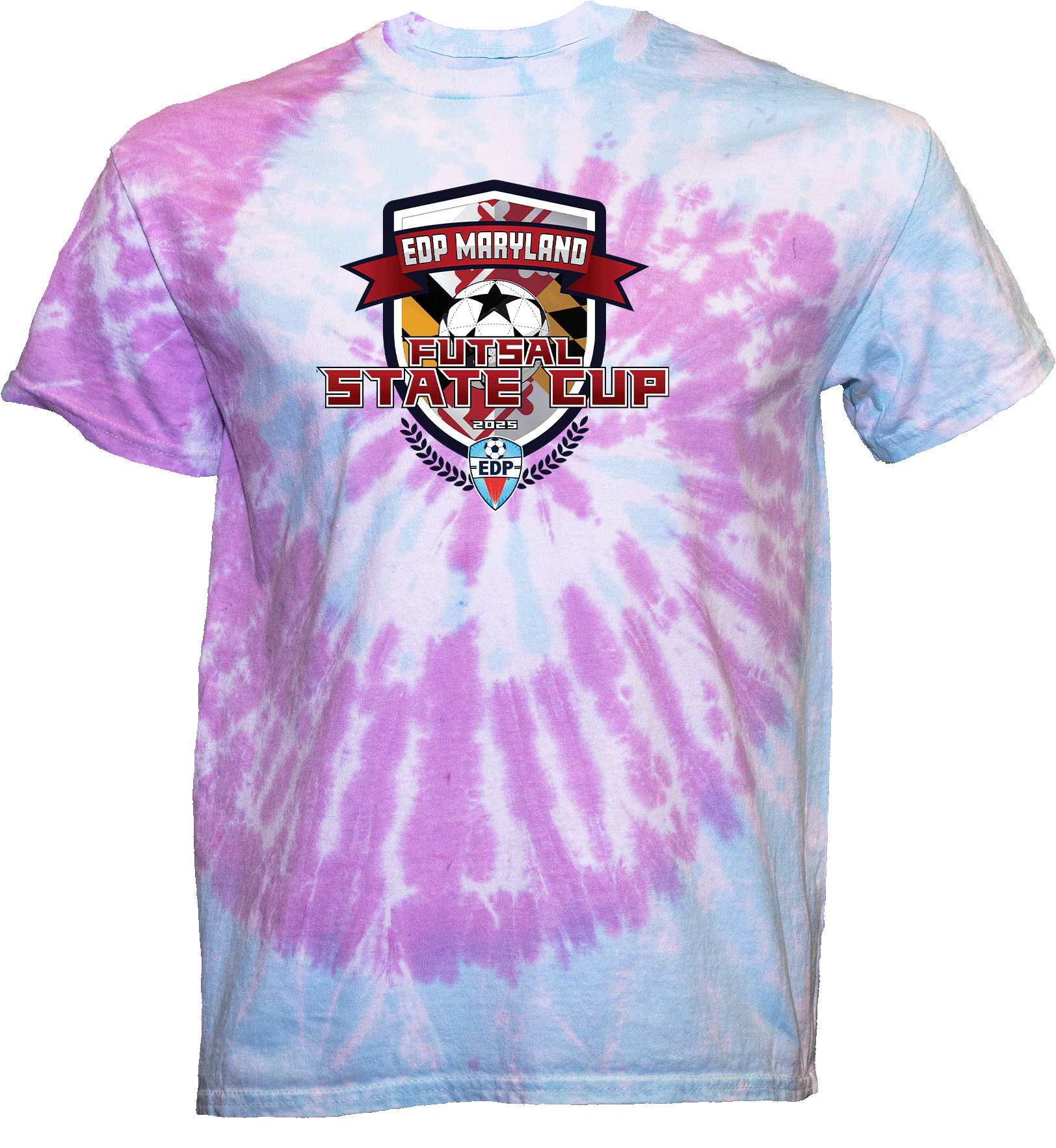 Tie-Dye Short Sleeves - 2025 EDP MD Futsal State Cup (Girls)