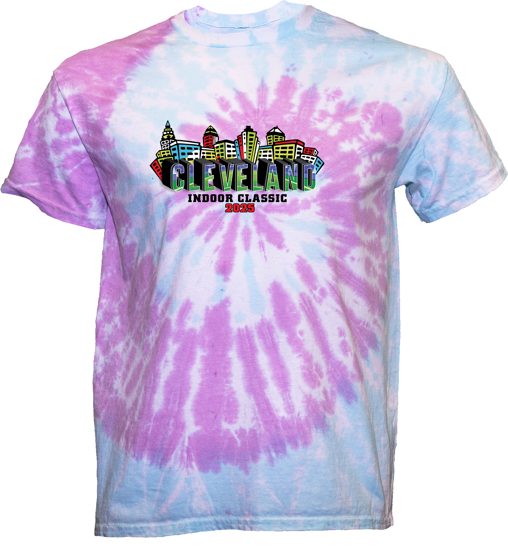 Tie-Dye Short Sleeves - 2025 Cleveland Indoor Classic Girls