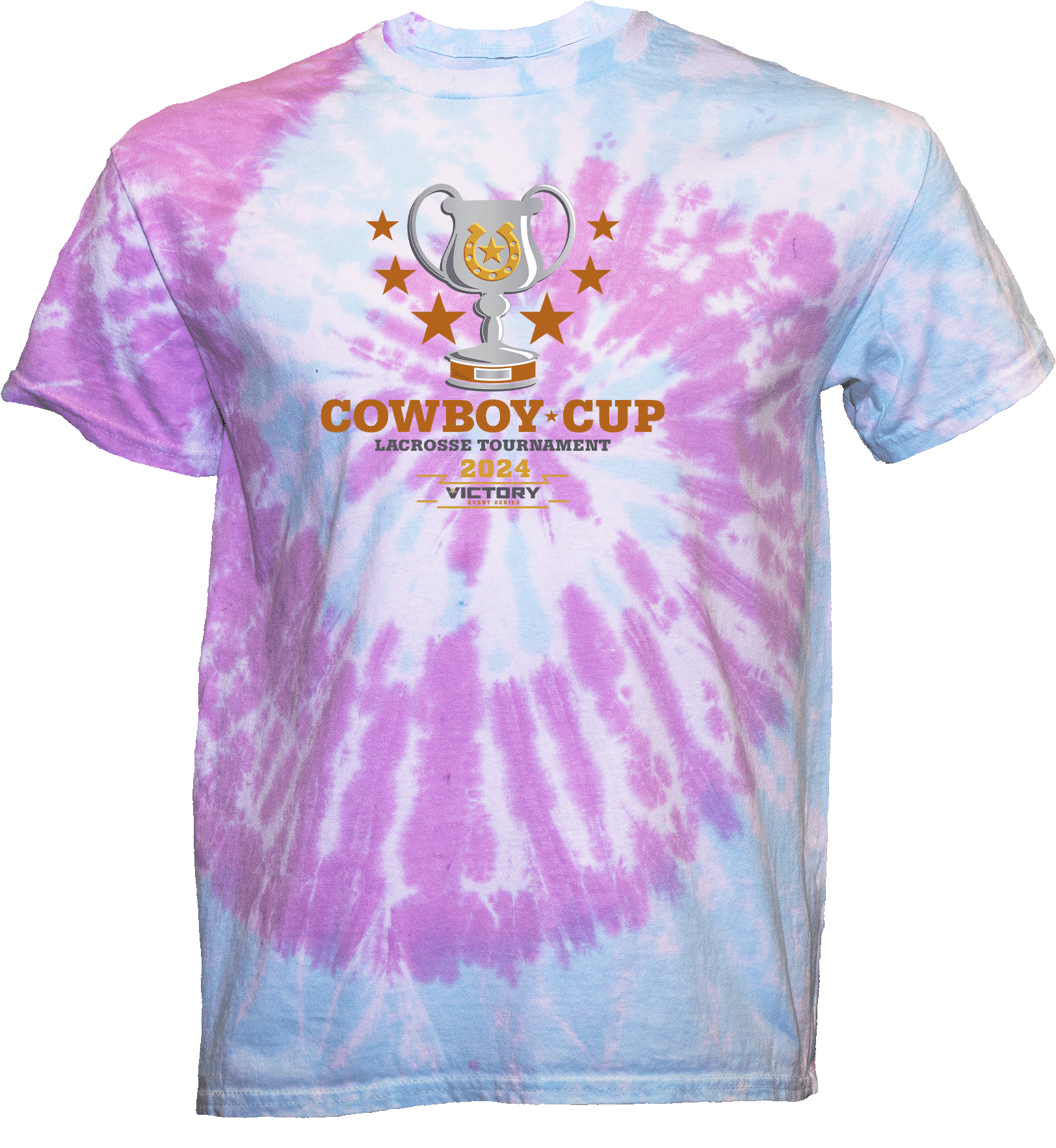 Tie-Dye Short Sleeves - 2024 Cowboy Cup Lacrosse Tournament