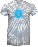 Tie-Dye Short Sleeves - Robotics Blue Logo