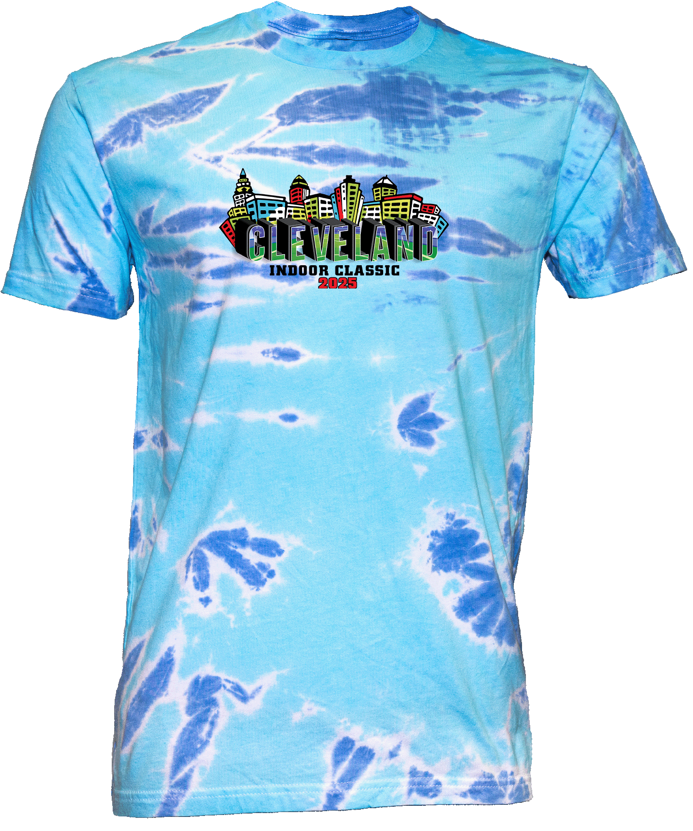 Tie-Dye Short Sleeves - 2025 Cleveland Indoor Classic Girls