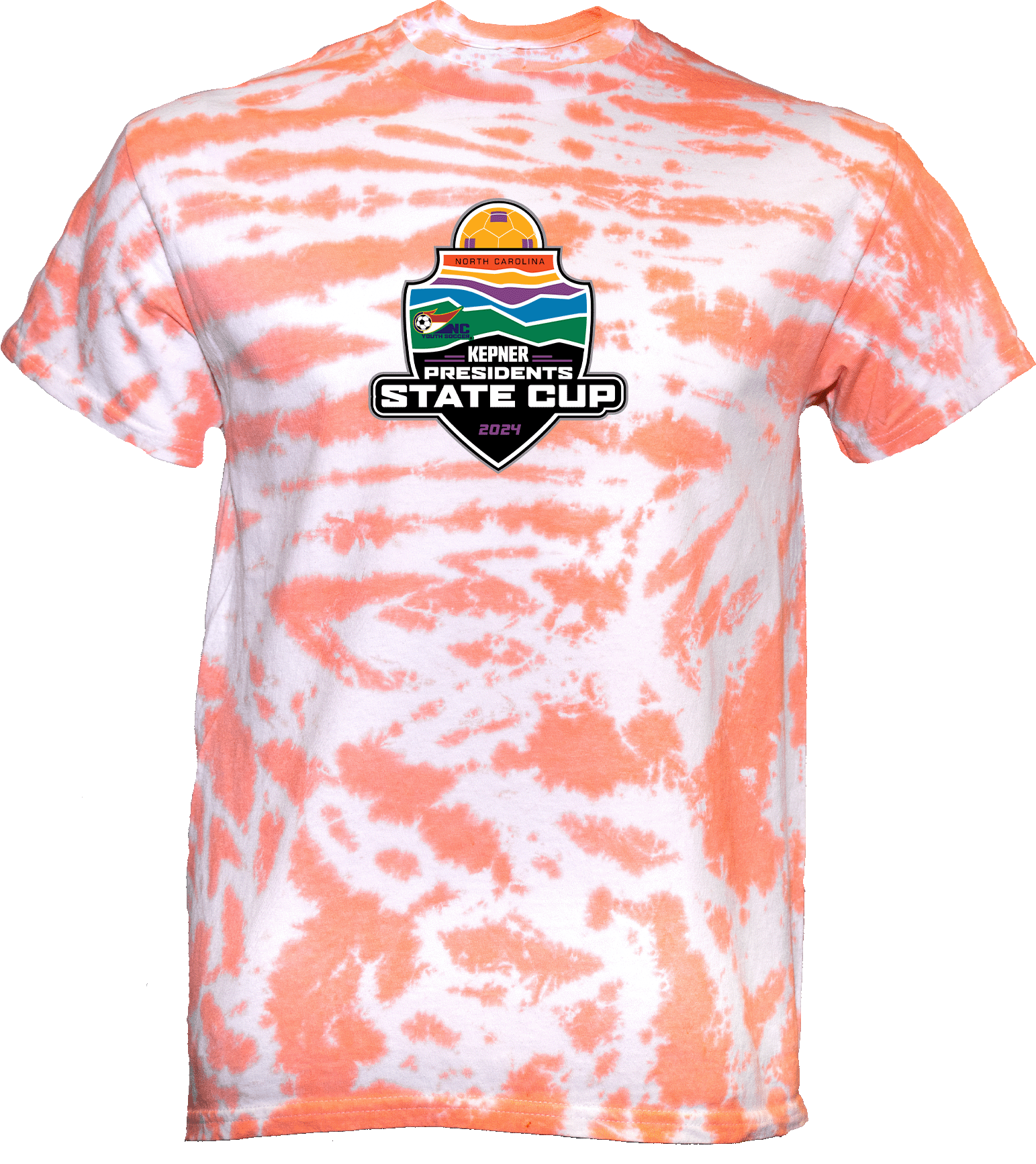 Tie-Dye Short Sleeves - 2024 USYS NC Presidents Cup Fall