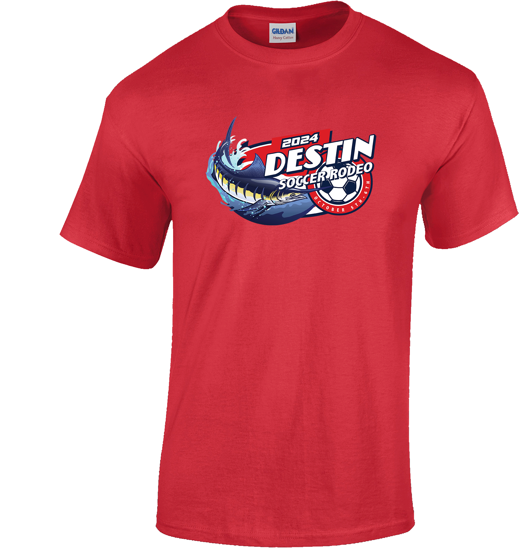 Short Sleeves - 2024 Destin Soccer Rodeo