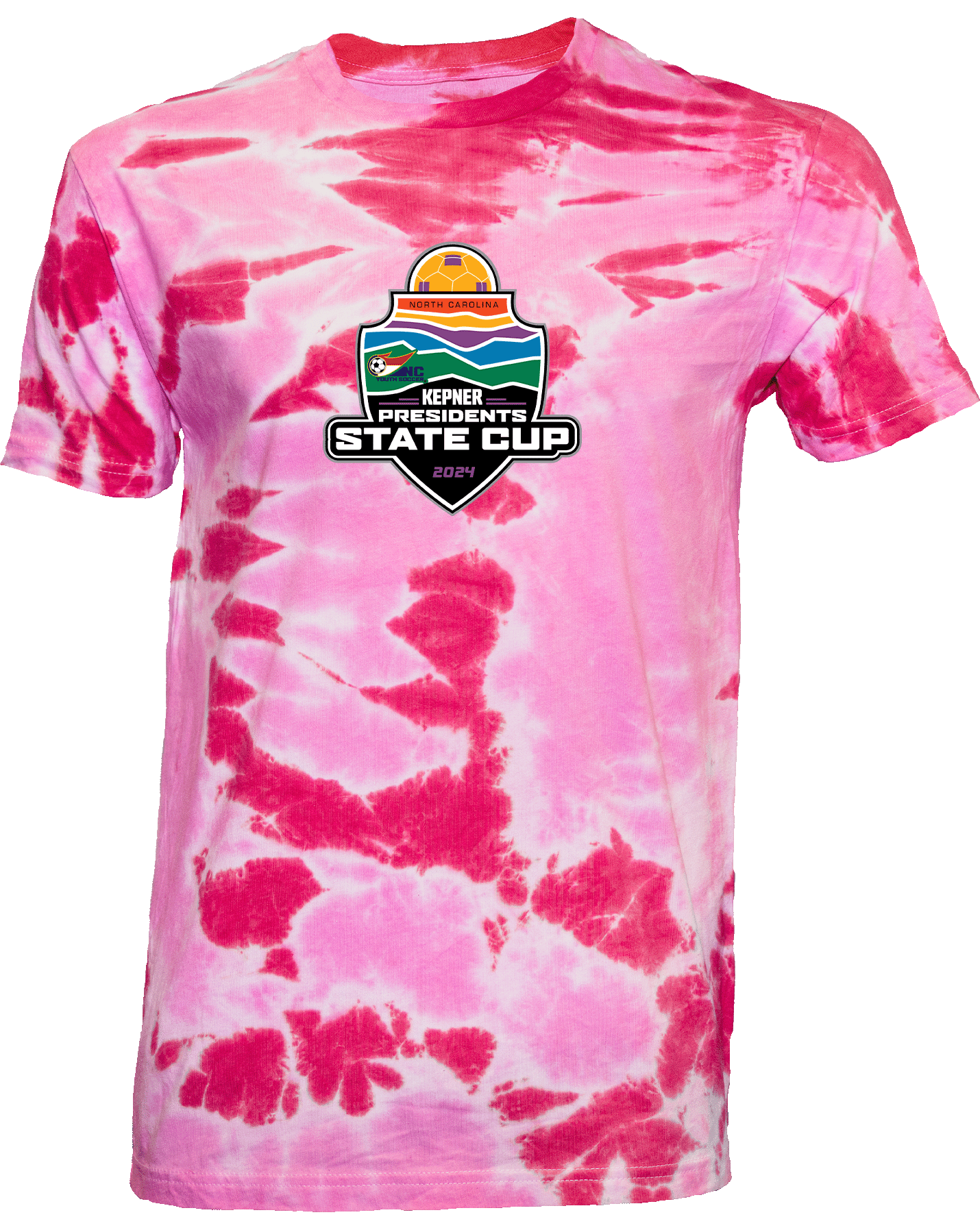 Tie-Dye Short Sleeves - 2024 USYS NC Presidents Cup Fall