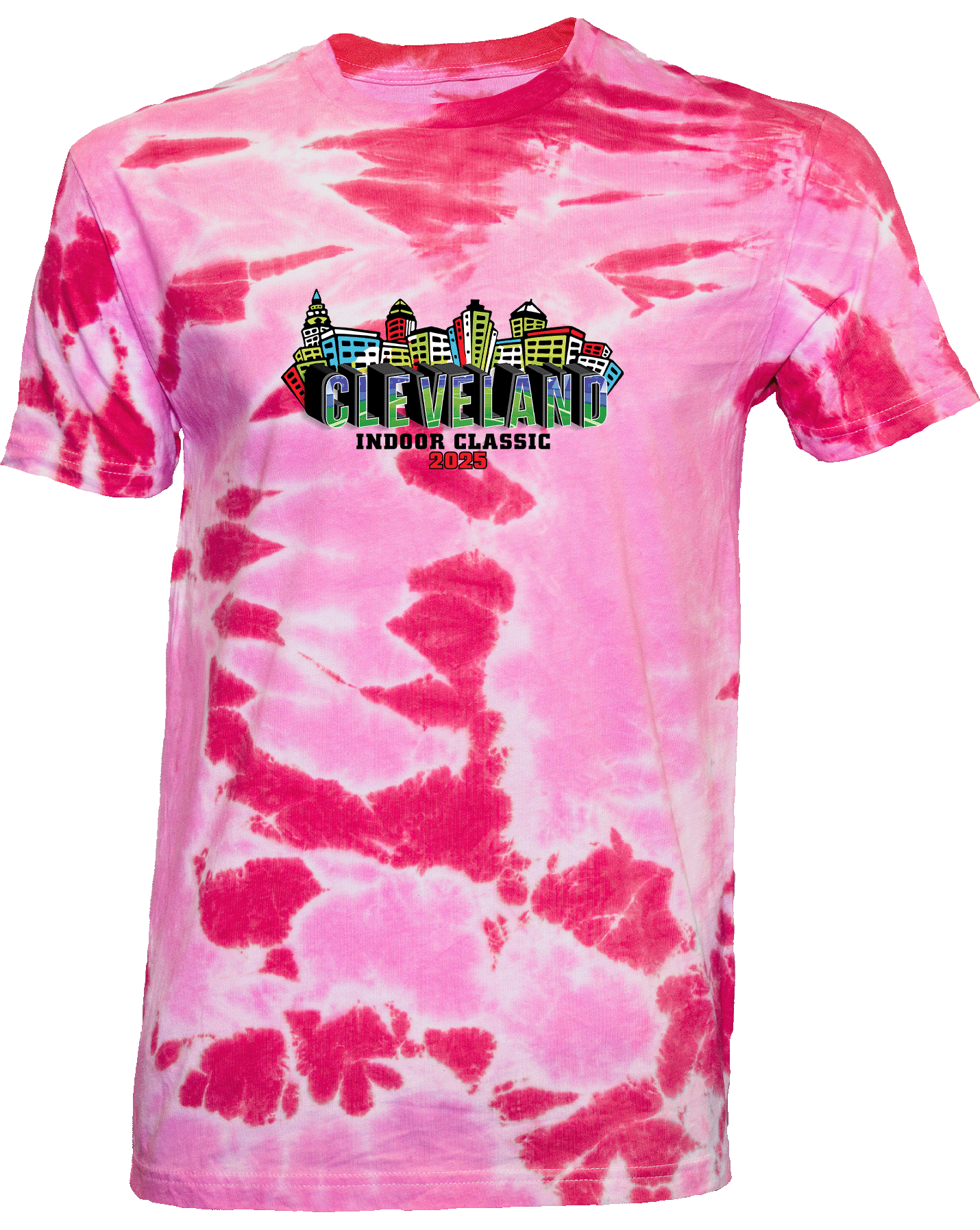 Tie-Dye Short Sleeves - 2025 Cleveland Indoor Classic Girls