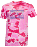 Tie-Dye Short Sleeves - Live Love Build Robots Dark