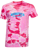 Tie-Dye Short Sleeves - Robotics Is My Sport Blue