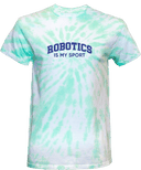 Tie-Dye Short Sleeves - Robotics Is My Sport Dark