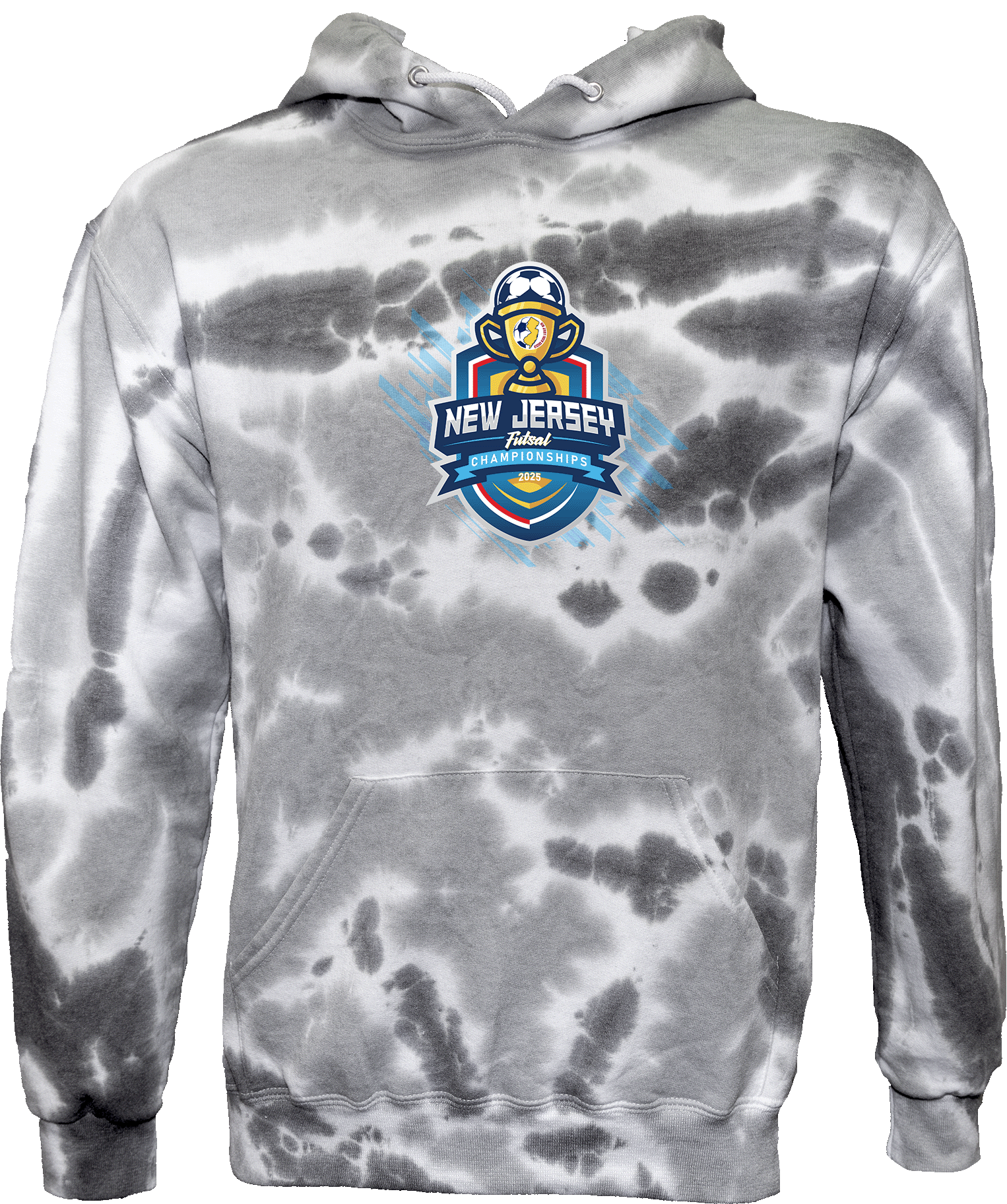 Tie-Dye Hoodies - 2025 NJYS Futsal Championships