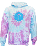 Tie-Dye Hoodies - Robotics Blue Logo