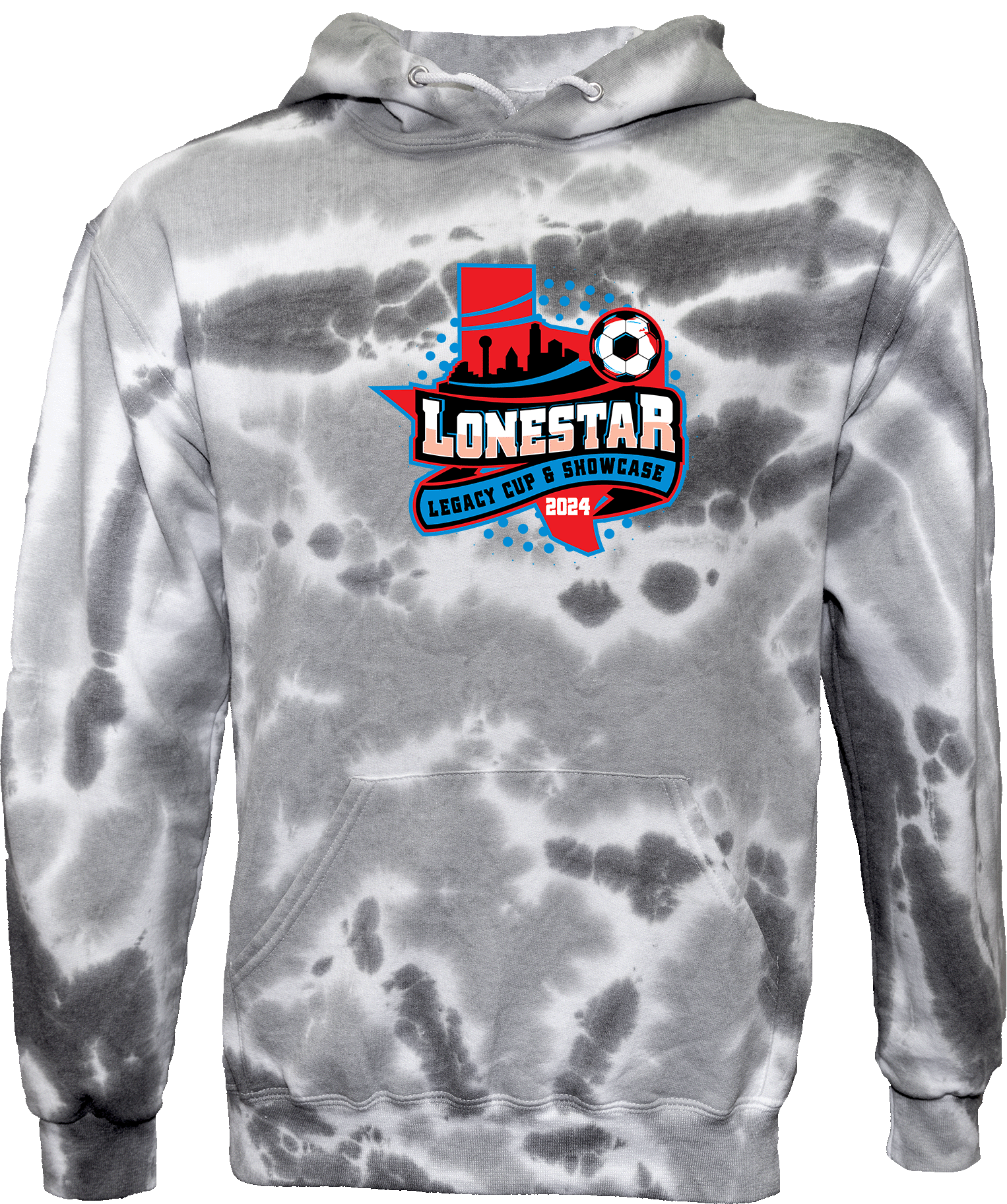 Tie-Dye Hoodies - 2024 Lonestar Legacy Cup & Showcase