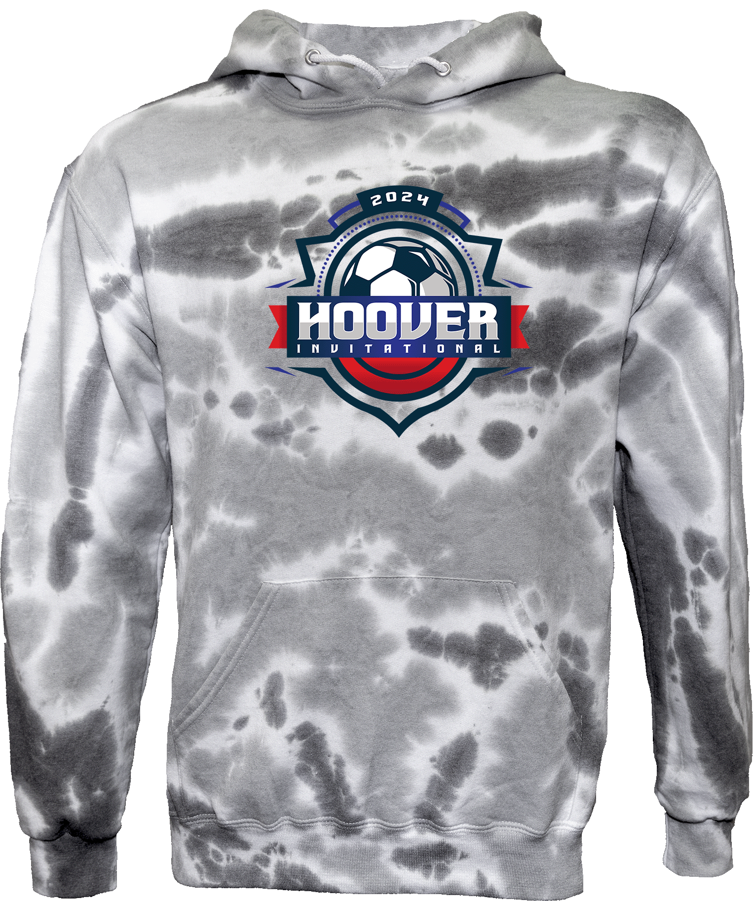 Tie-Dye Hoodies - 2024 Hoover Invitational Tournament