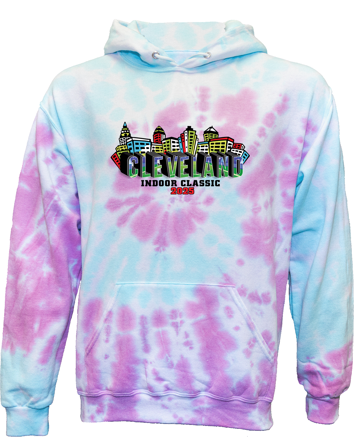 Tie-Dye Hoodies - 2025 Cleveland Indoor Classic Girls