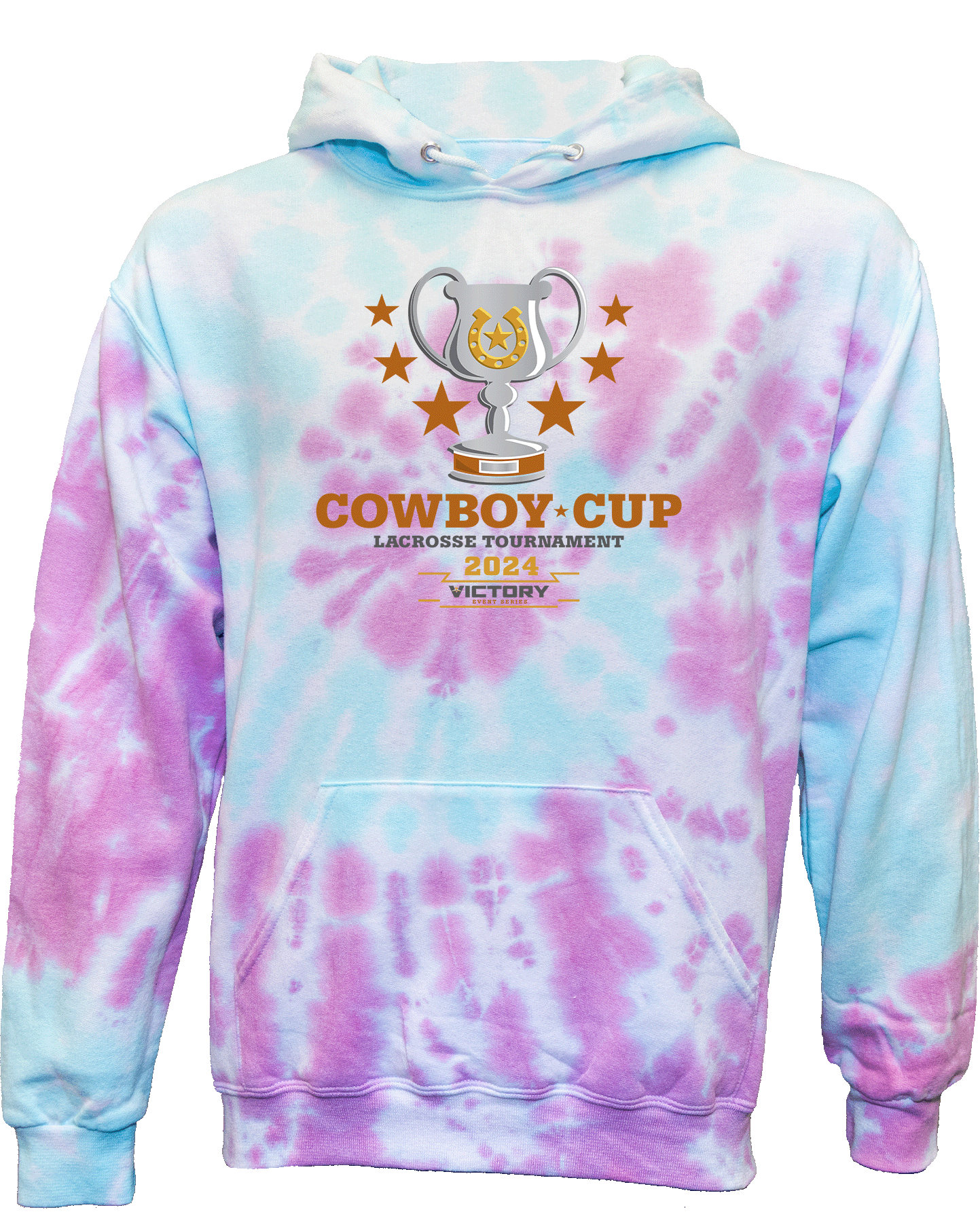 Tie-Dye Hoodies - 2024 Cowboy Cup Lacrosse Tournament