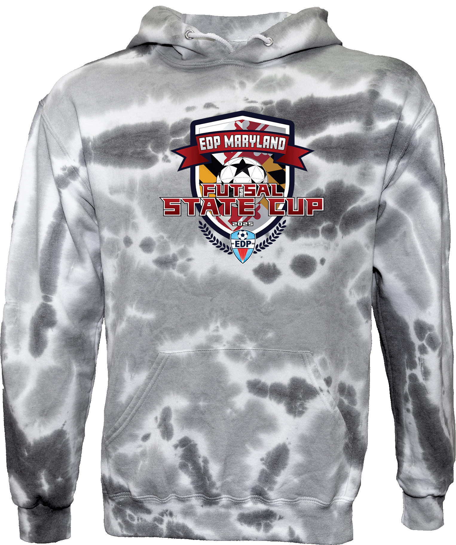 Tie-Dye Hoodies - 2025 EDP MD Futsal State Cup (Girls)