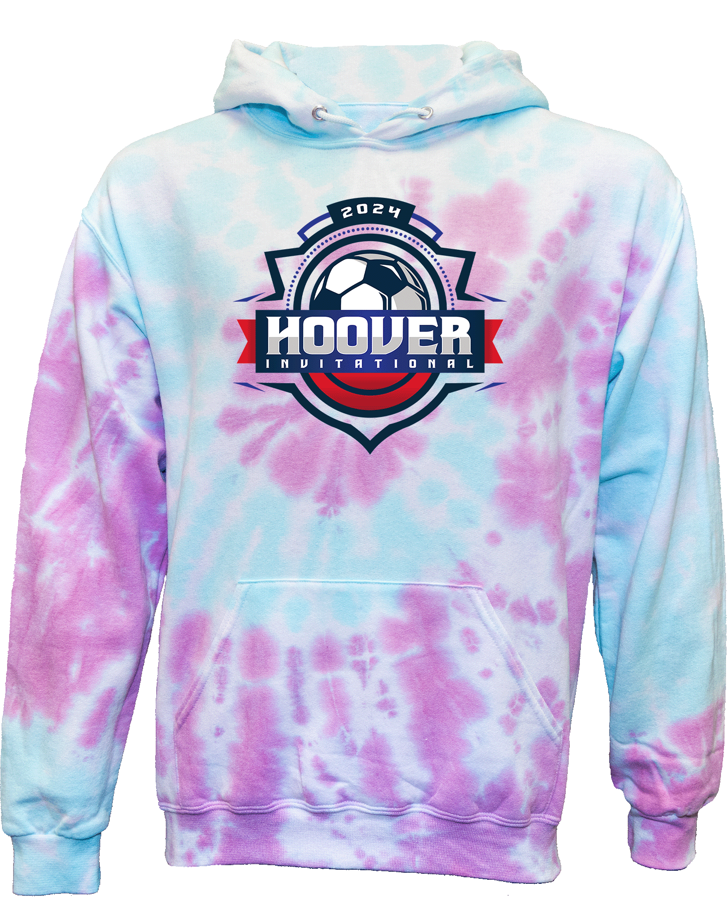 Tie-Dye Hoodies - 2024 Hoover Invitational Tournament