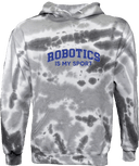 Tie-Dye Hoodies - Robotics Is My Sport Dark