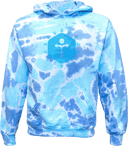 Tie-Dye Hoodies - Robotics Blue Logo