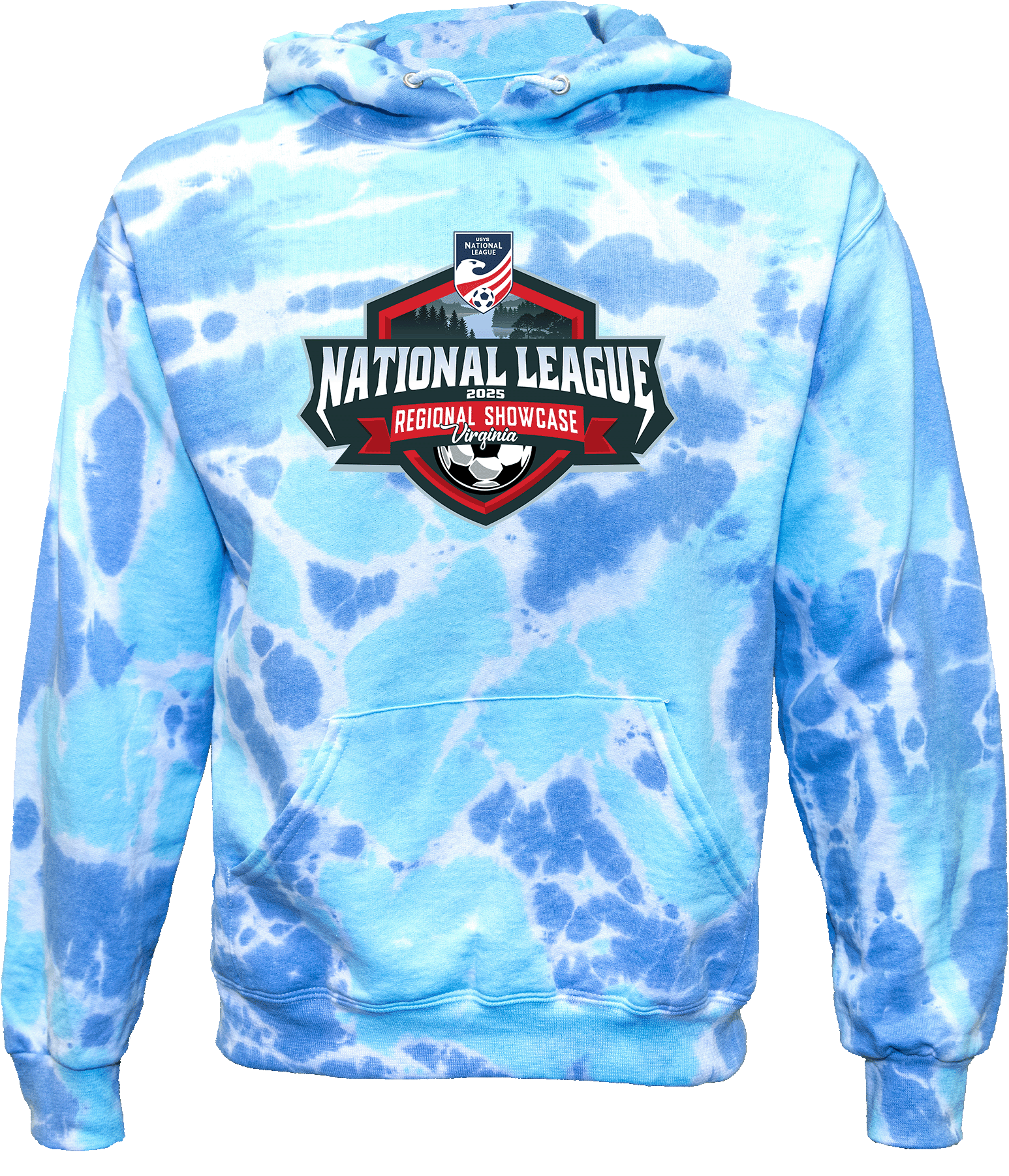 Tie-Dye Hoodies - 2025 EDP USYS National League Girls Showcase