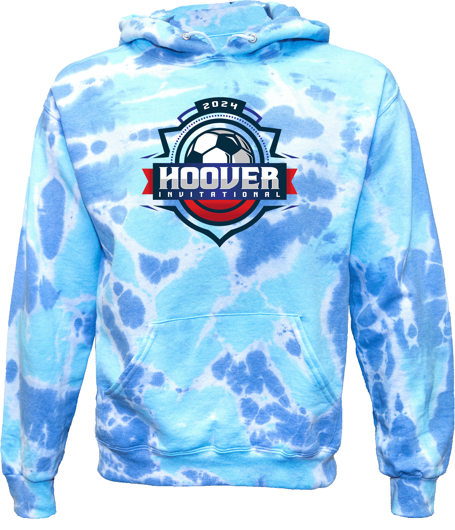 Tie-Dye Hoodies - 2024 Hoover Invitational Tournament