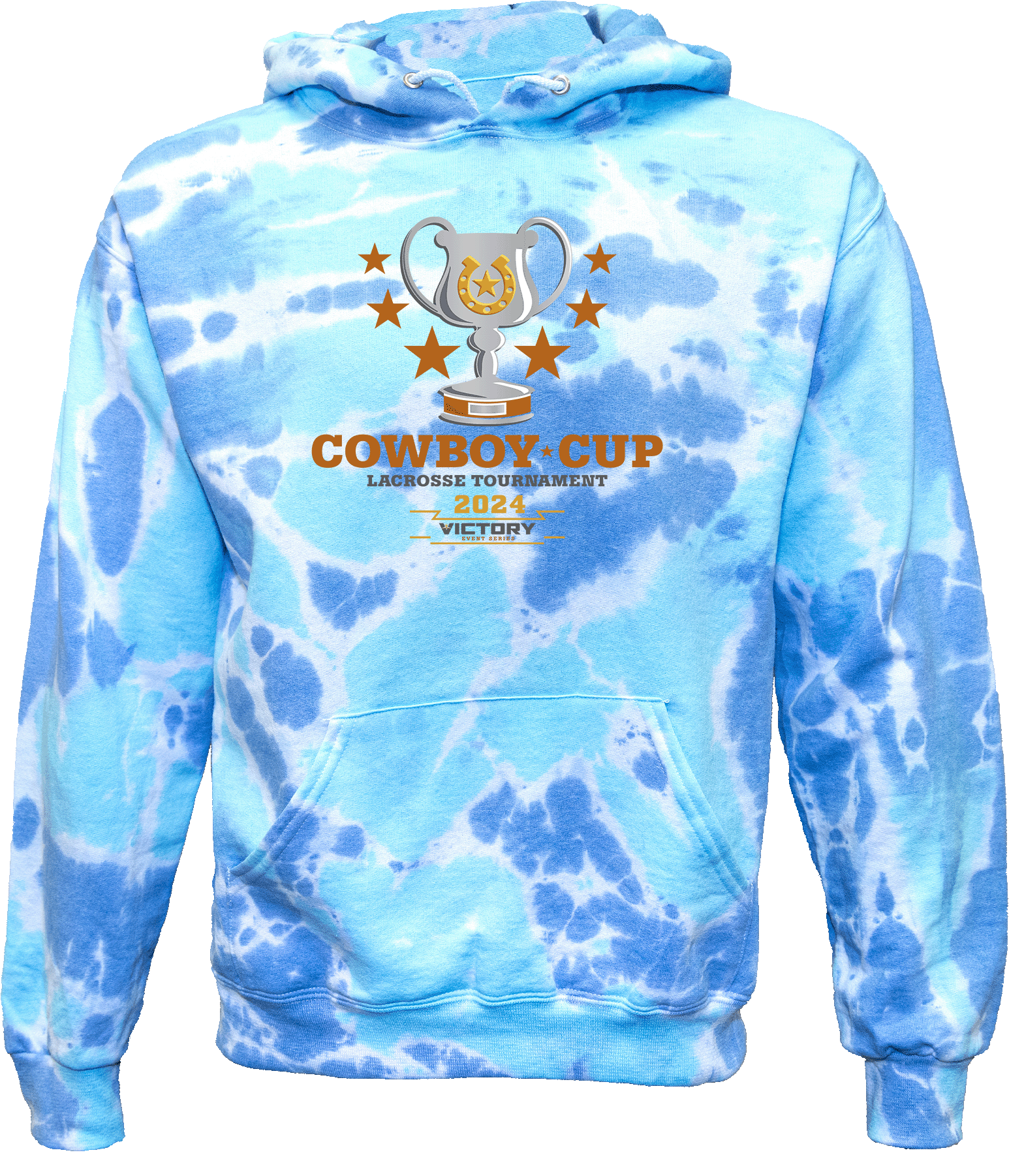 Tie-Dye Hoodies - 2024 Cowboy Cup Lacrosse Tournament