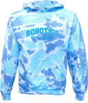 Tie-Dye Hoodies - Robotics Is My Sport Blue