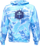 Tie-Dye Hoodies - Robotics Dark Logo