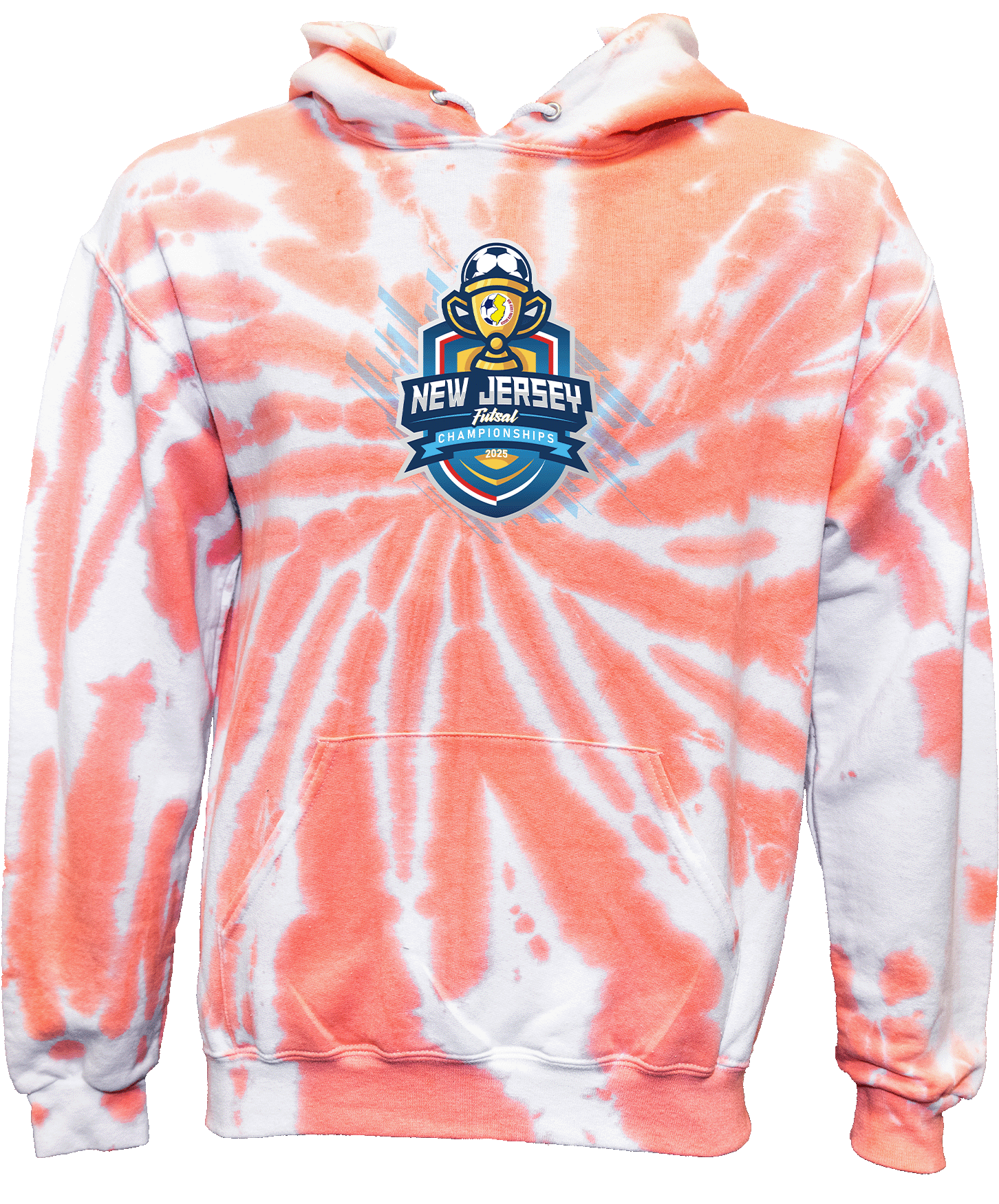 Tie-Dye Hoodies - 2025 NJYS Futsal Championships