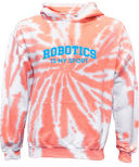 Tie-Dye Hoodies - Robotics Is My Sport Blue