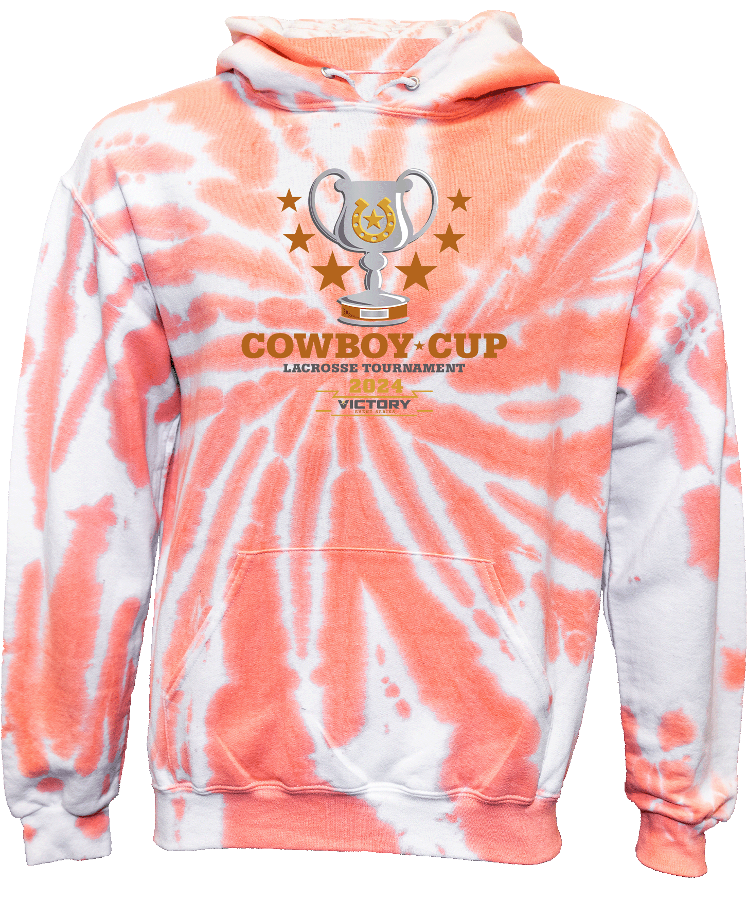 Tie-Dye Hoodies - 2024 Cowboy Cup Lacrosse Tournament