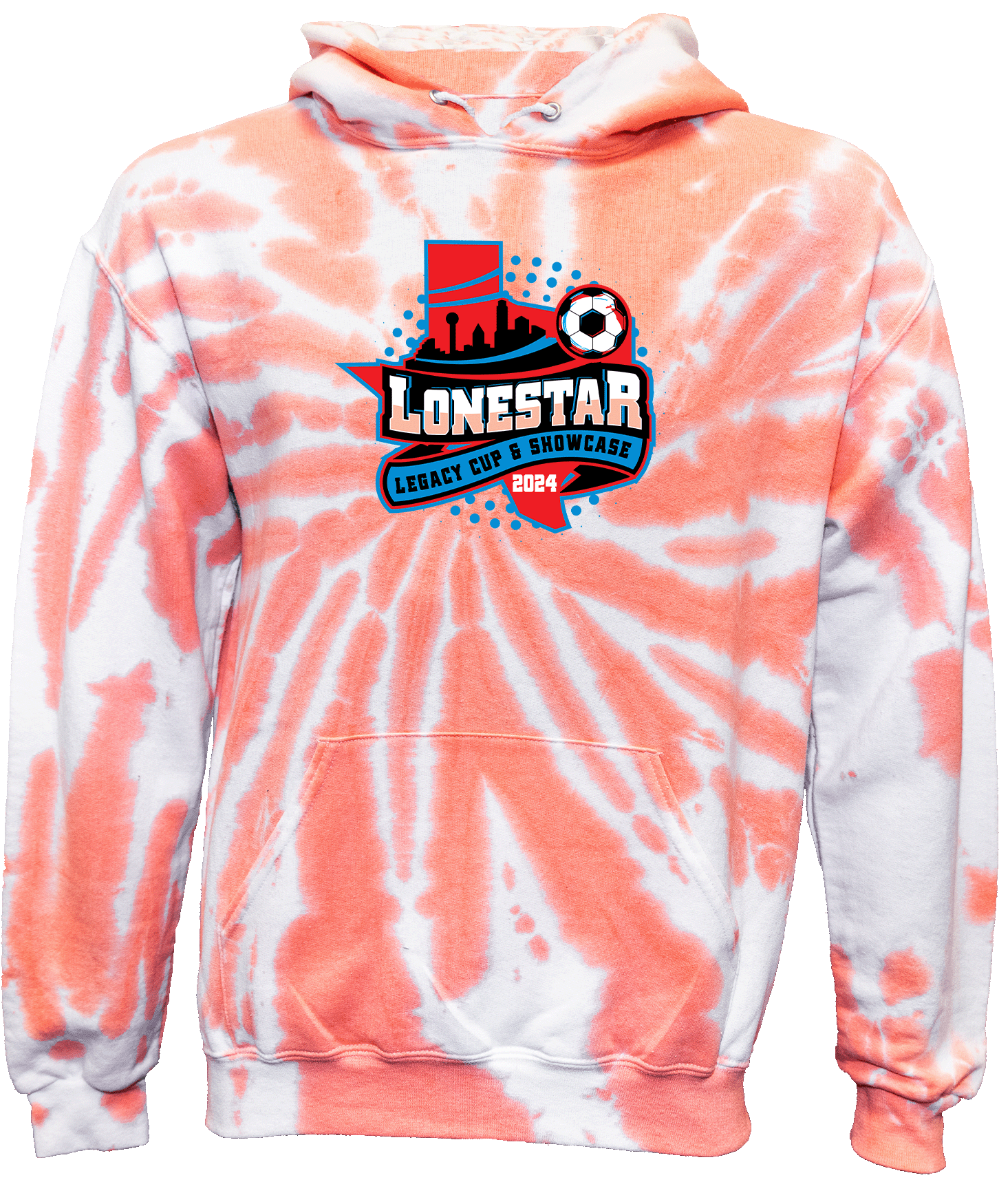 Tie-Dye Hoodies - 2024 Lonestar Legacy Cup & Showcase