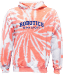 Tie-Dye Hoodies - Robotics Is My Sport Dark
