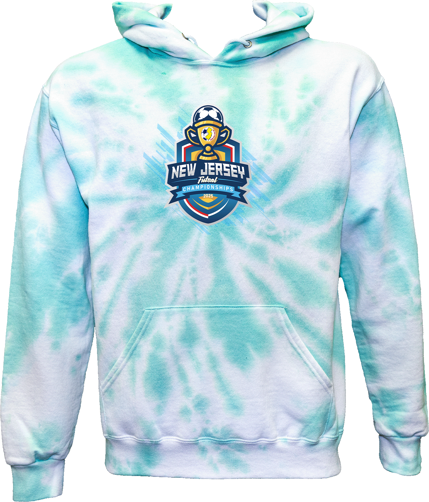 Tie-Dye Hoodies - 2025 NJYS Futsal Championships