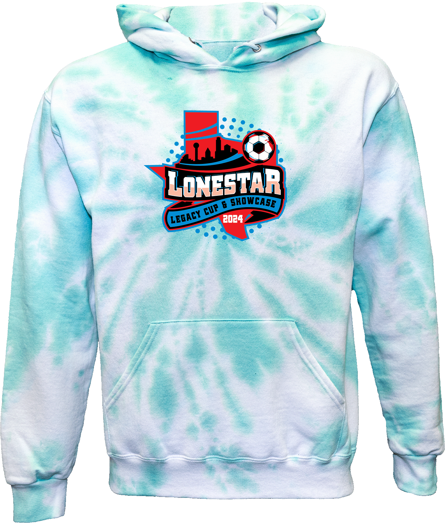 Tie-Dye Hoodies - 2024 Lonestar Legacy Cup & Showcase