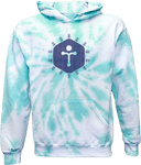 Tie-Dye Hoodies - Robotics Dark Logo