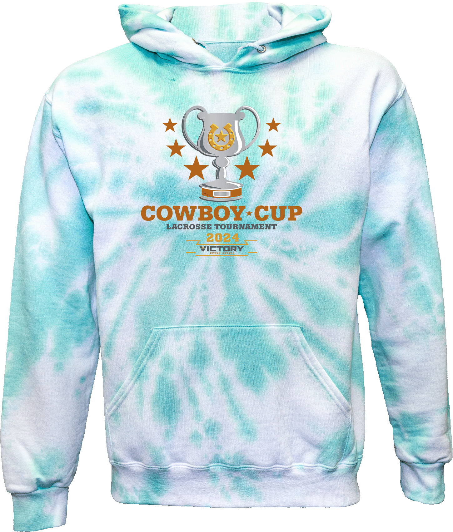 Tie-Dye Hoodies - 2024 Cowboy Cup Lacrosse Tournament