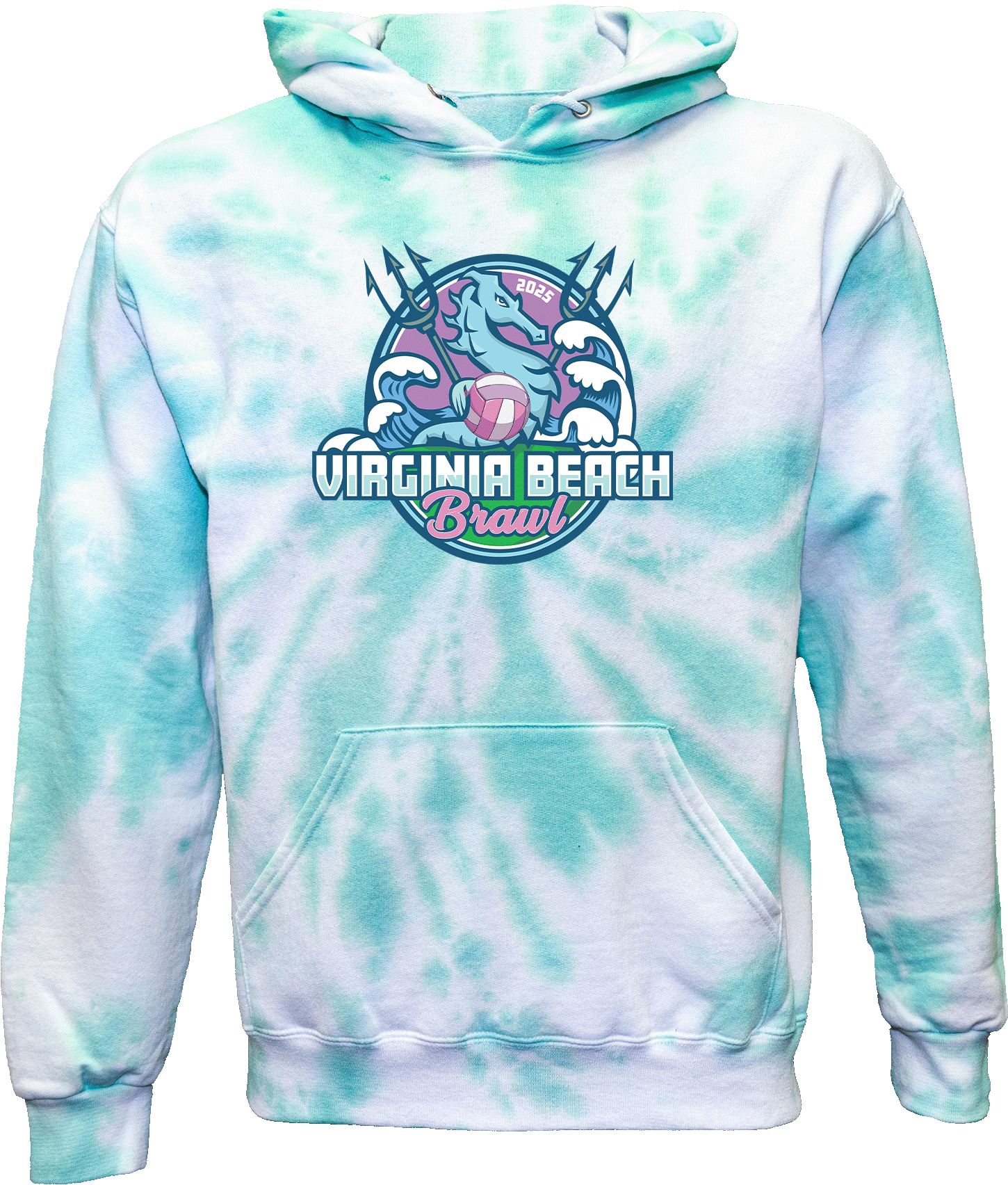 Tie-Dye Hoodies - 2025 Virginia Beach Brawl – Simax Sports