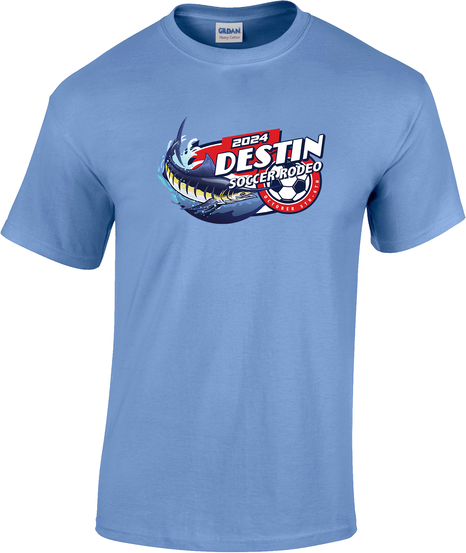 Short Sleeves - 2024 Destin Soccer Rodeo