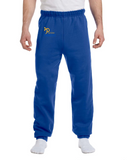 Sweat Pants - Precision Gymnastics - Yellow and Blue