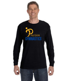 Long Sleeves - Precision Gymnastics - Yellow and Blue
