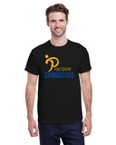 Short Sleeves - Precision Gymnastics - Yellow and Blue