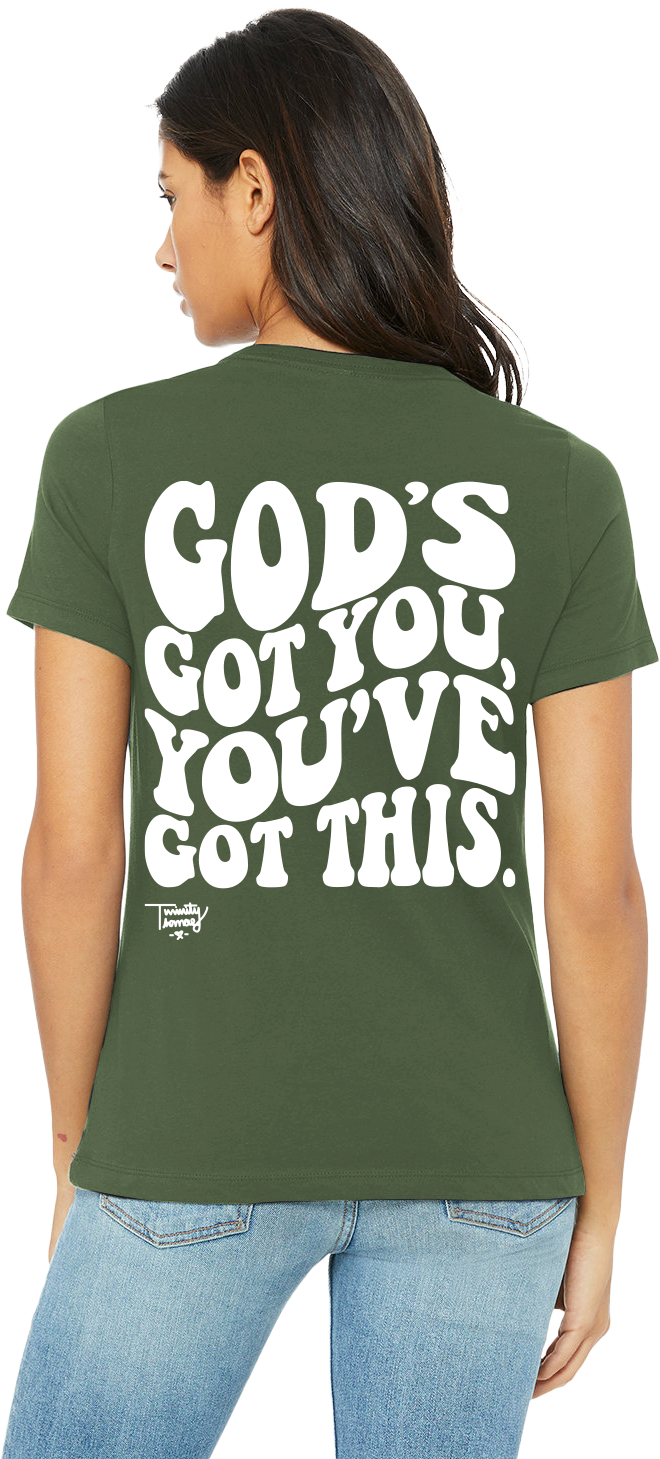 The Trinity Thomas Collection-Short-Sleeve - GOD`S GOT YOU, YOUVE GOT THIS.