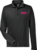 Quarter Zip Hoodies - WAGS Tournament 2026 (Magenta)