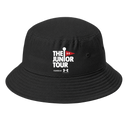 Bucket Hat - Junior Tour - Wordmark White