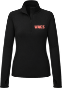 Quarter Zip Hoodies - WAGS Tournament 2026 (Coral)